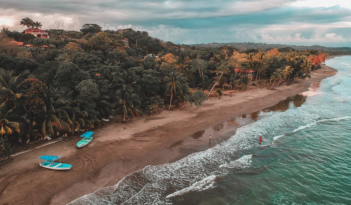 Costa Rica coastline