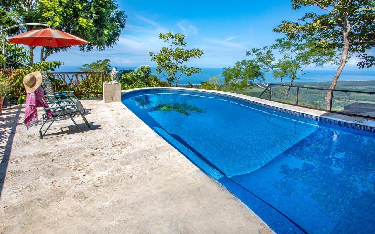 209 ACRES 3 Bedroom 180 Degree Ocean View Home, Pool, And At Least 4 More Ocean View Building Sites! photo 4