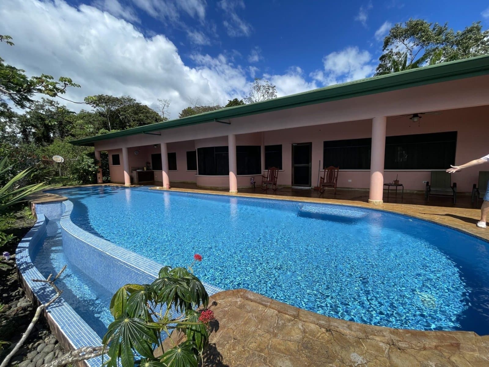 5.2 ACRES 2 Bedroom Home With 60 Ft Infinity Lap Pool, 1 Bedroom Guest House, Fabulous Ocean View, Mature Fruit Trees! property photo 3 in Costa Rica