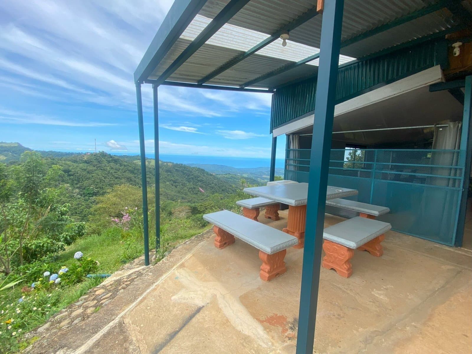 7.85 ACRES – Incredible Mountain and Ocean Views Rustic Home and Guest House, Many Fruit Trees, and More Building Areas on Top of the Mountain! photo 5