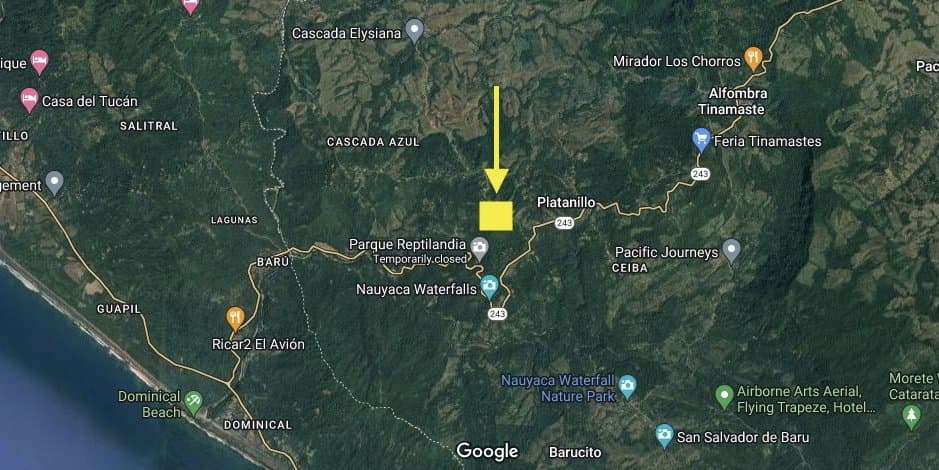 56 ACRES Peak-A-Boo Ocean Views, 3 Waterfalls, Jungle Reserve and Wildlife Corridor, Public Road Frontage!