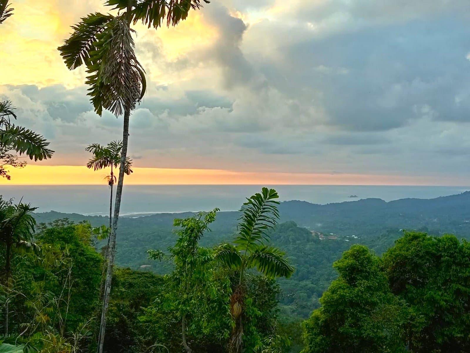 0.46 ACRES Ocean View Land Just 4 Minutes Away From El Pavon Waterfall, Legal Water And Electricity Available Ready To Build Site!