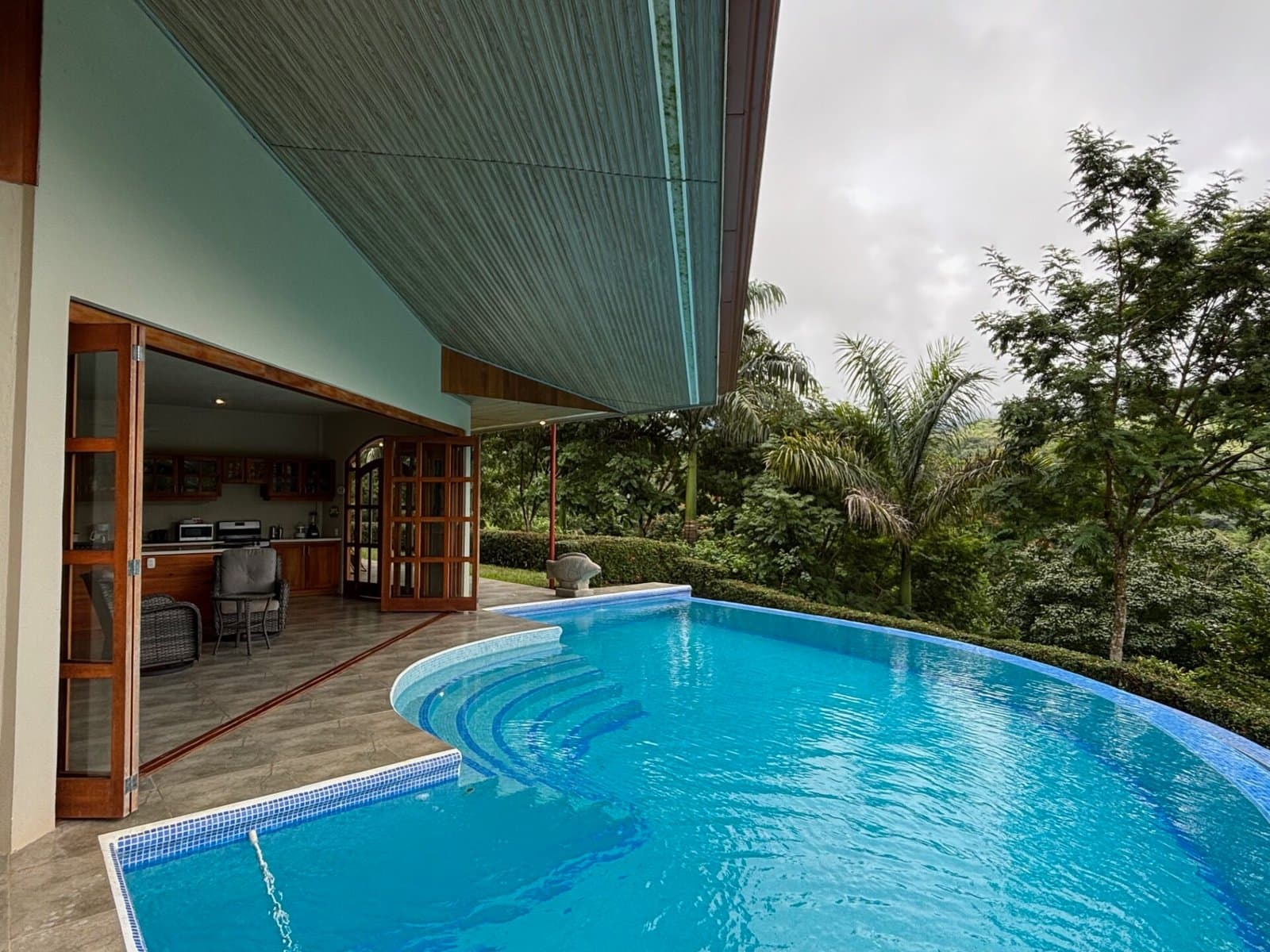 15.18 ACRES 3 Bedroom Riverside Sanctuary Home With Majestic Mountain View Pool Surrounded By Abundant Fruit Trees And Wildlife! property photo 5 in Costa Rica