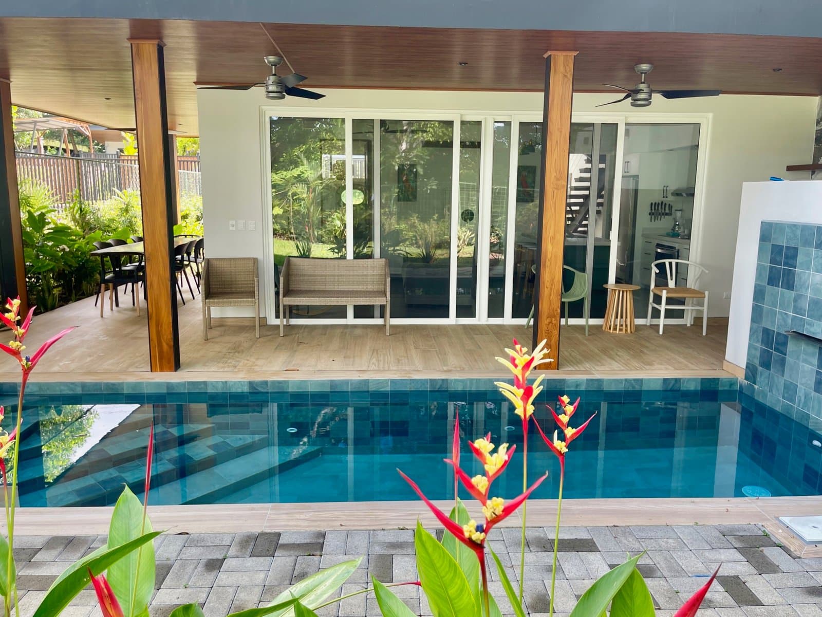 0.17 ACRES 3 Bedrooms, Brand New Luxury Home in Uvita, Minutes From Beaches and Services, Wooded Lot, Year Round Stream, Private And Fully Furnished, Ready to Move! photo 5