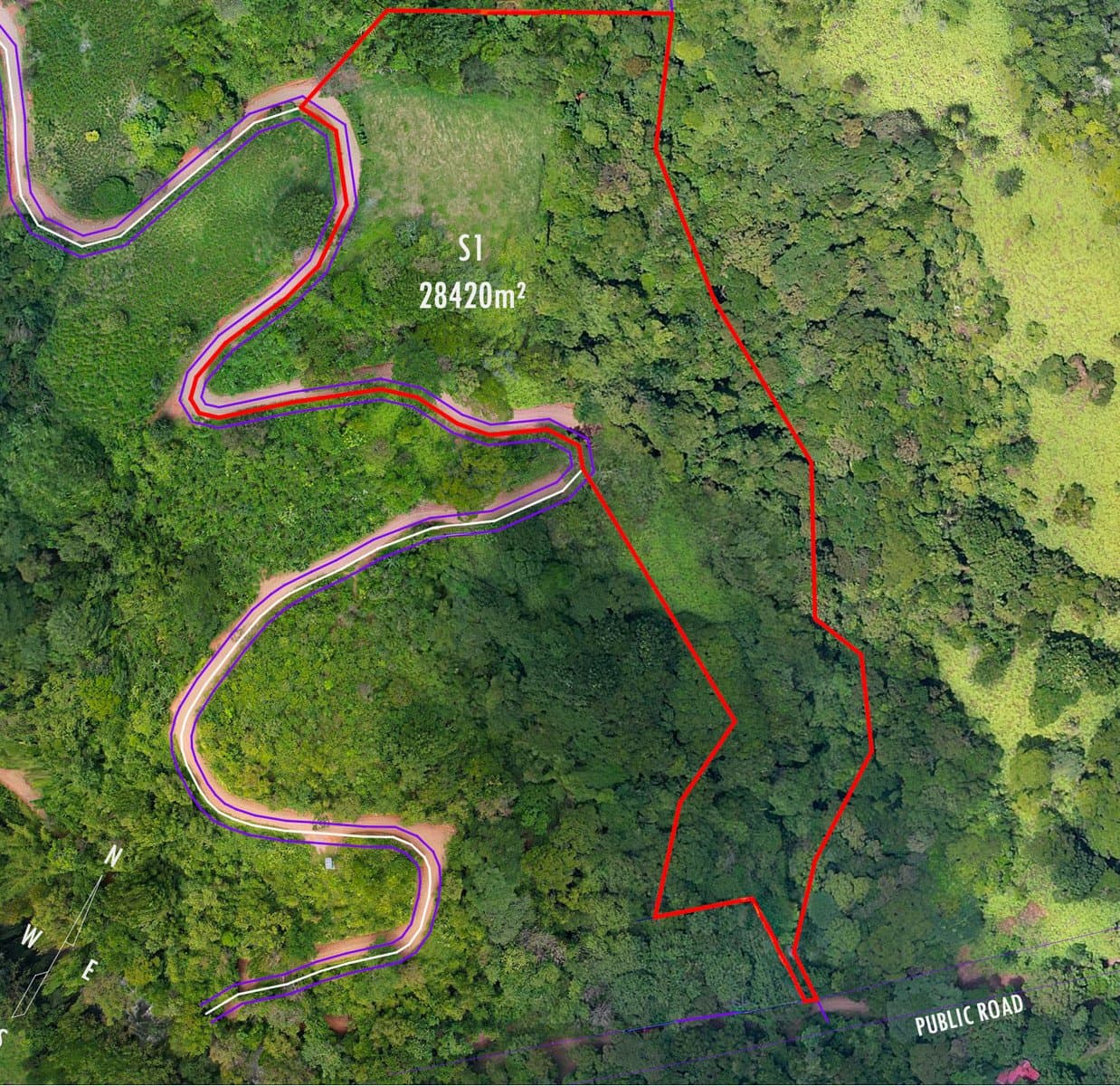 7 ACRES Mountain Views! Large Building Area, Walking Distance To The Largest Waterfall In The Area, Public Road, Private Setting, Ready To Build, 20Min to Dominical! photo 1