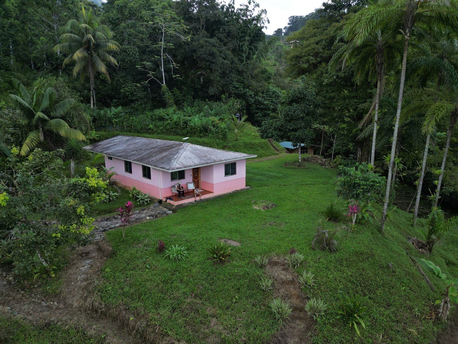1.65 ACRES 3 Bedroom Tico Style House Plus 1-Bedroom Cabin by the River W Large Garden, Mountain Views And Room To Build More! property photo 3 in Costa Rica