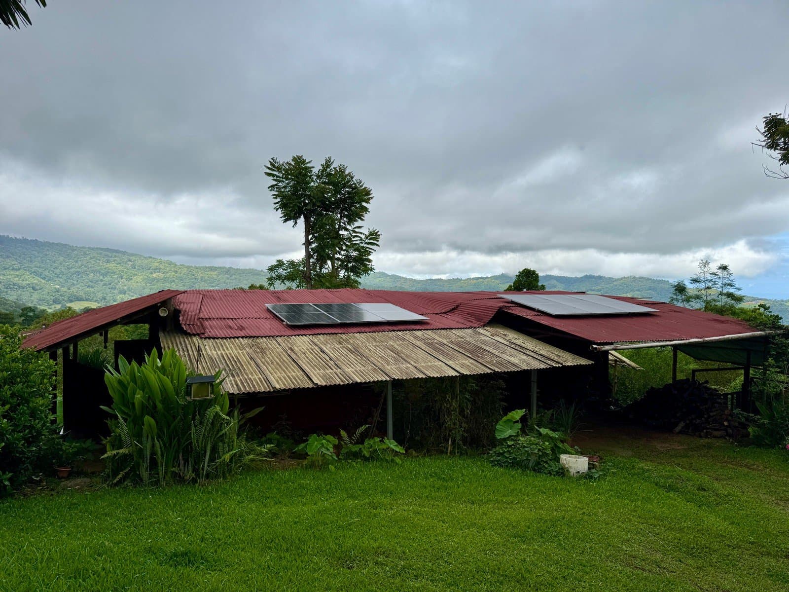 5 ACRES – 2 Bedroom Off-Grid Home Plus 2 Guest Cabins, Fruit Forest, River Access, Mountain Views And Peak of Ocean View! photo 3