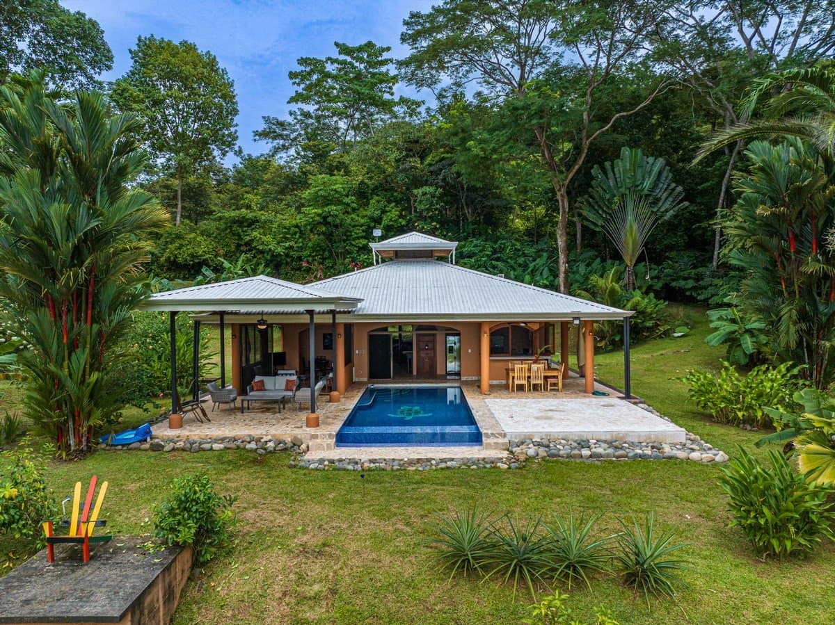 9 ACRES 2 Bedroom Jungle And Window Ocean View Home With Infinity Pool And Excellent Rental Potential! property photo 2 in Costa Rica