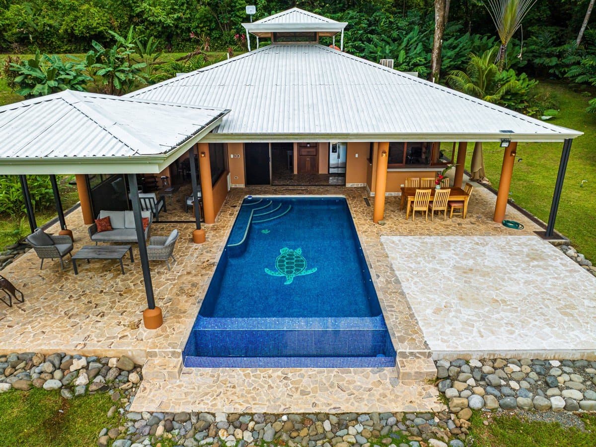 9 ACRES 2 Bedroom Jungle And Window Ocean View Home With Infinity Pool And Excellent Rental Potential! property photo 3 in Costa Rica