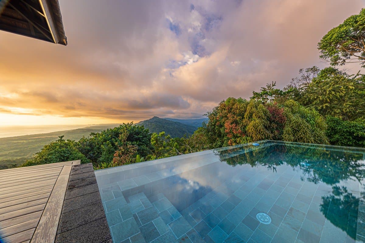 1.37 ACRES 2 Bedroom Bali Style Home With Pool And THE BEST Ocean View! property photo 5 in Costa Rica