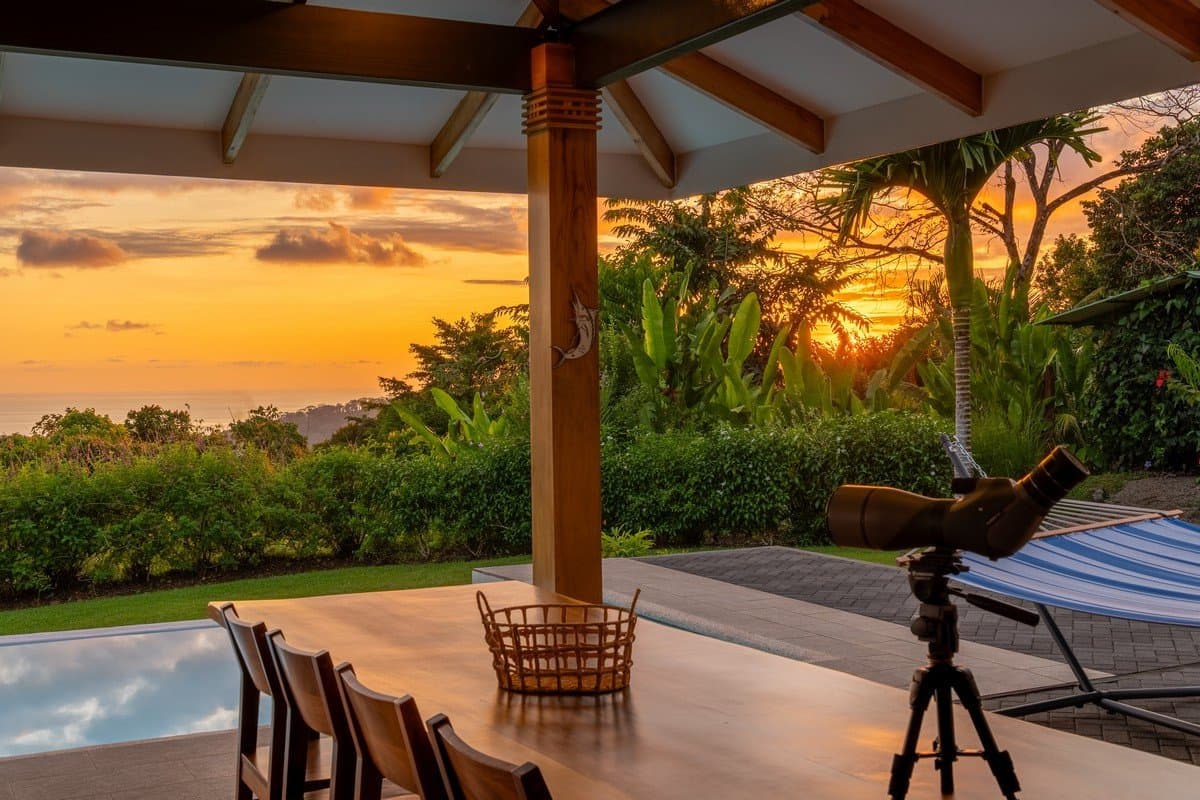 5.67 ACRES – 3 Bedroom Stunning Luxury Home Featuring Sweeping Valley & Ocean Views, Natural Wood Finishes & Sophisticated Design! property photo 3 in Costa Rica