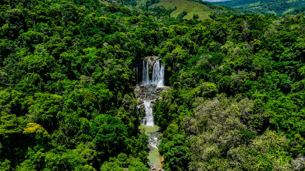 Just Over 3 Acres Riverfront Land in Platanillo Above Dominical photo 1