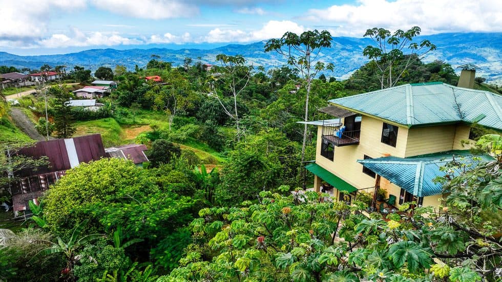 Indonesian Style Panoramic Sunset Ocean View Home In Tinamastes in Tinamastes, San José, Costa Rica
