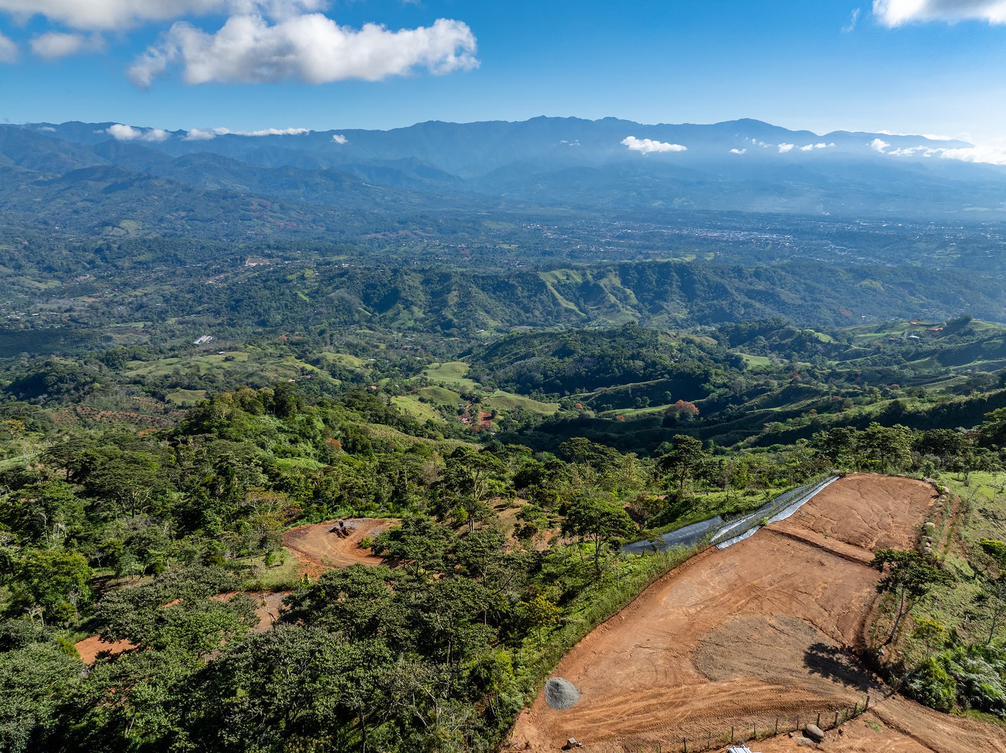 Spectacular Mountain View Lot with Chirripo and San Isidro City Views