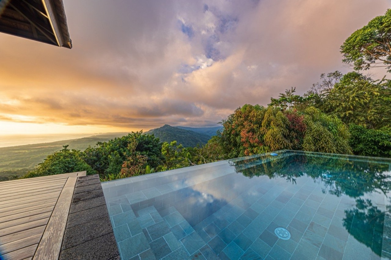 1.37 ACRES 2 Bedroom Bali Style Home With Pool And THE BEST Ocean View! property photo 5 in Costa Rica