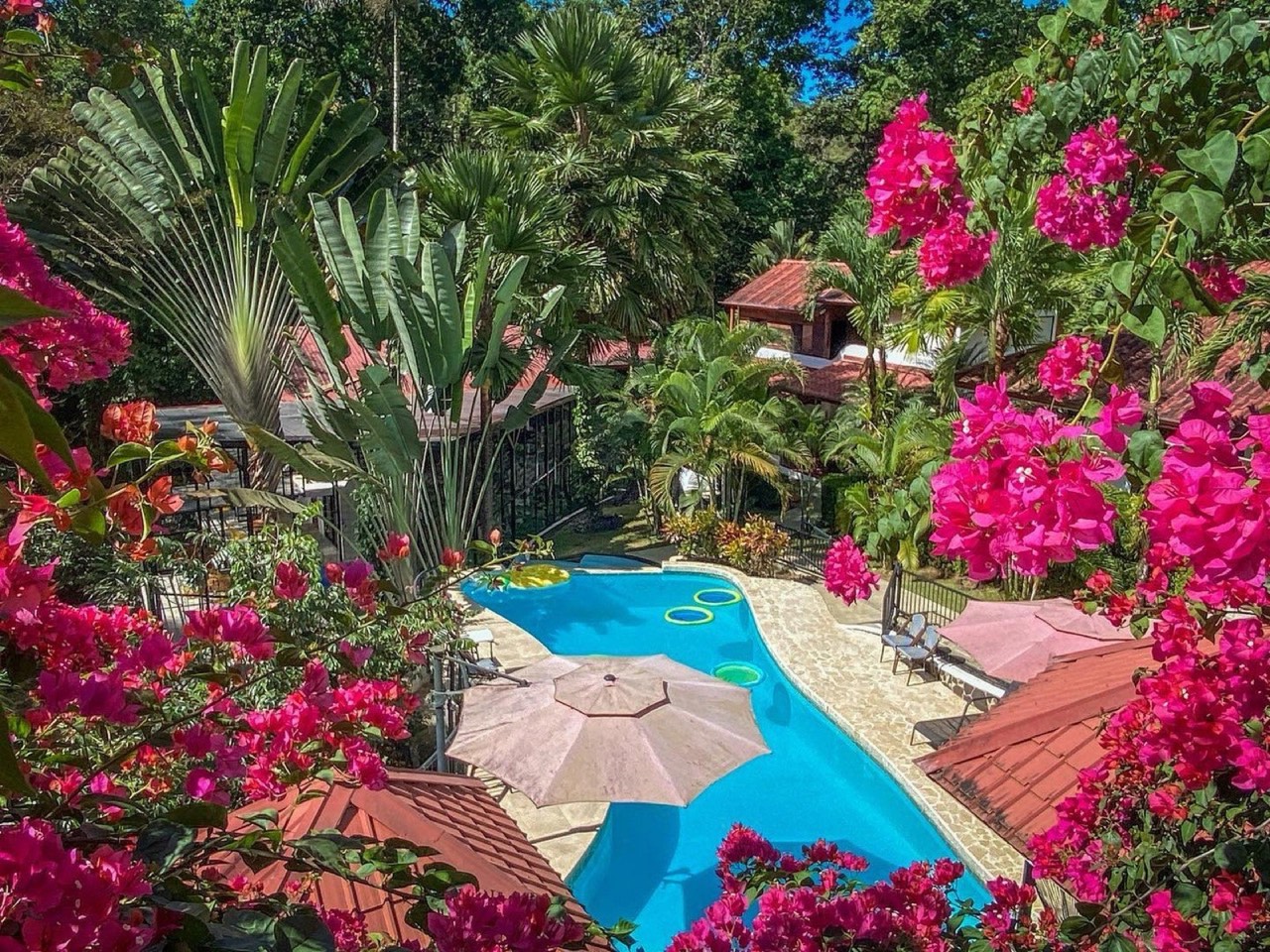 2.86 ACRES – Riverside Retreat with 6 Villas, Owner Suite, Saltwater Pool & Yoga Deck! in Tortuga Arriba, Puntarenas, Costa Rica