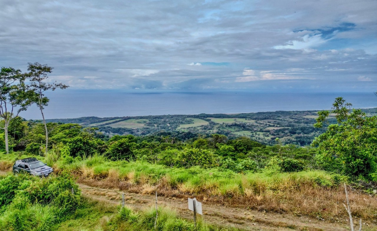 24.46 ACRES- Ocean And Mountain View Land, 4 Building Areas, Legal Water, Public Road, 20min From Beaches! in Savegre, Puntarenas, Costa Rica
