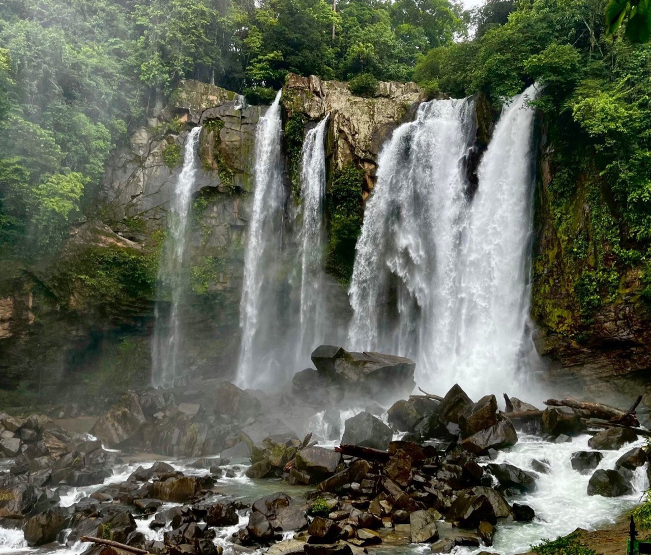 7 ACRES Mountain Views! Large Building Area, Walking Distance To The Largest Waterfall In The Area, Public Road, Private Setting, Ready To Build, 20Min to Dominical! property photo 2 in Costa Rica