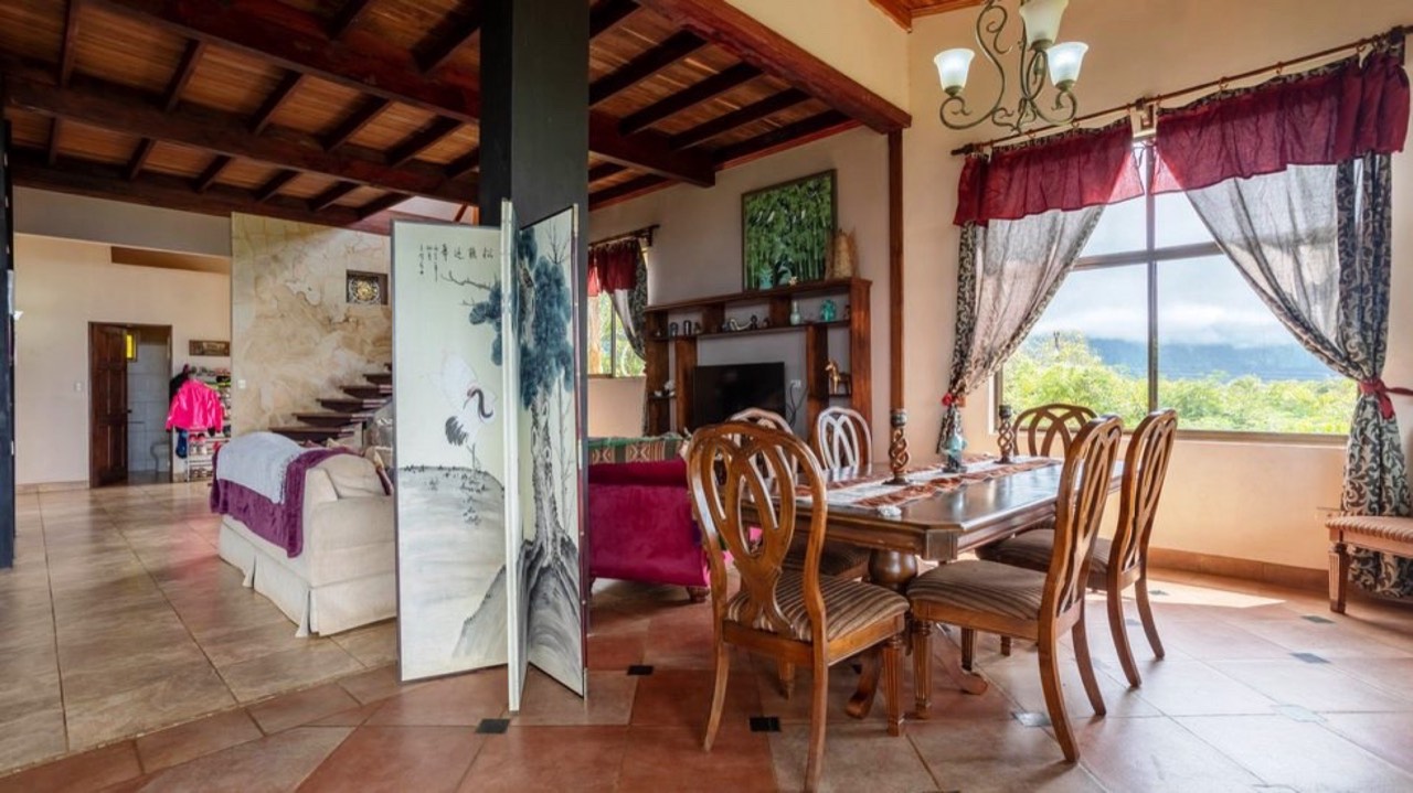 Indonesian Style Panoramic Sunset Ocean View Home In Tinamastes property photo 3 in Costa Rica