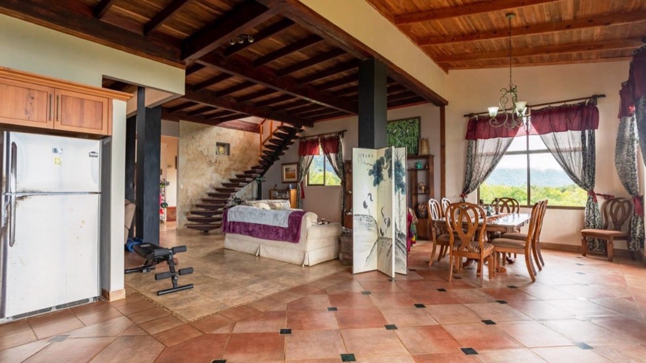 Indonesian Style Panoramic Sunset Ocean View Home In Tinamastes property photo 4 in Costa Rica