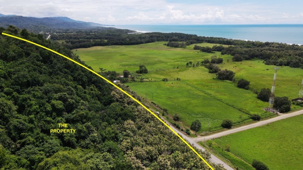 Sunset Ocean View Land Near Playa Linda Beach in Dominical, Puntarenas, Costa Rica