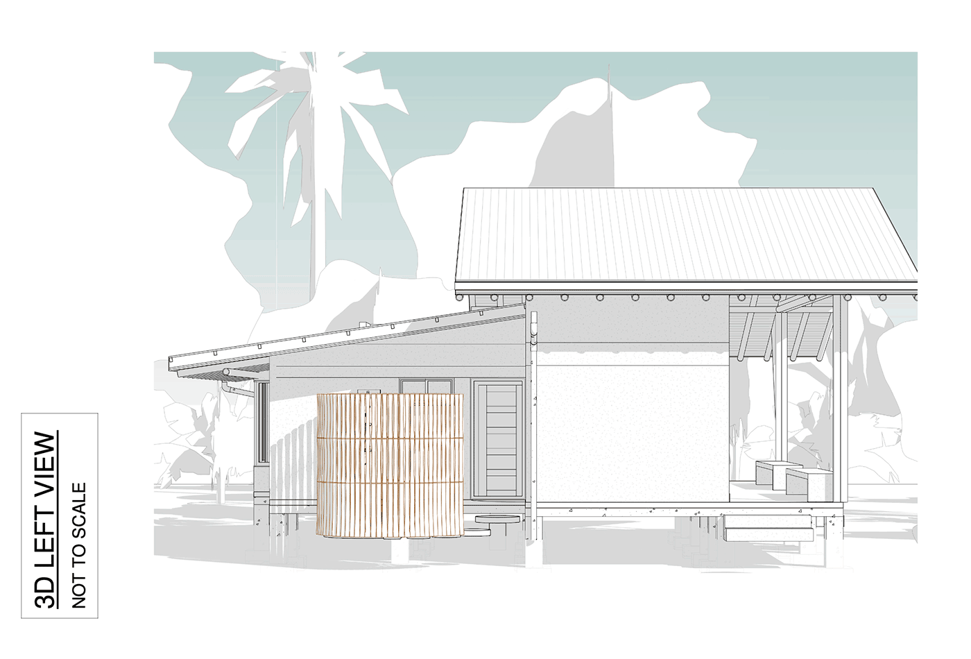 Architectural Floor Plans & Elevation Renderings for the BOHORICA Private Estate build in Costa Rica, photo 6