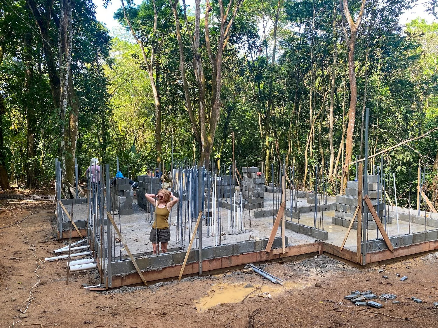 Building Concrete Block Walls & Headers, Bohorica Project, photo 11