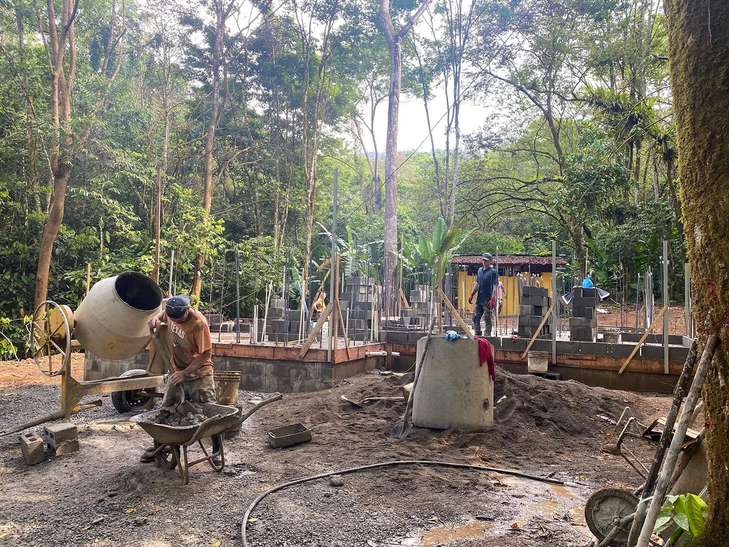 Building Concrete Block Walls & Headers, Bohorica Project, photo 12