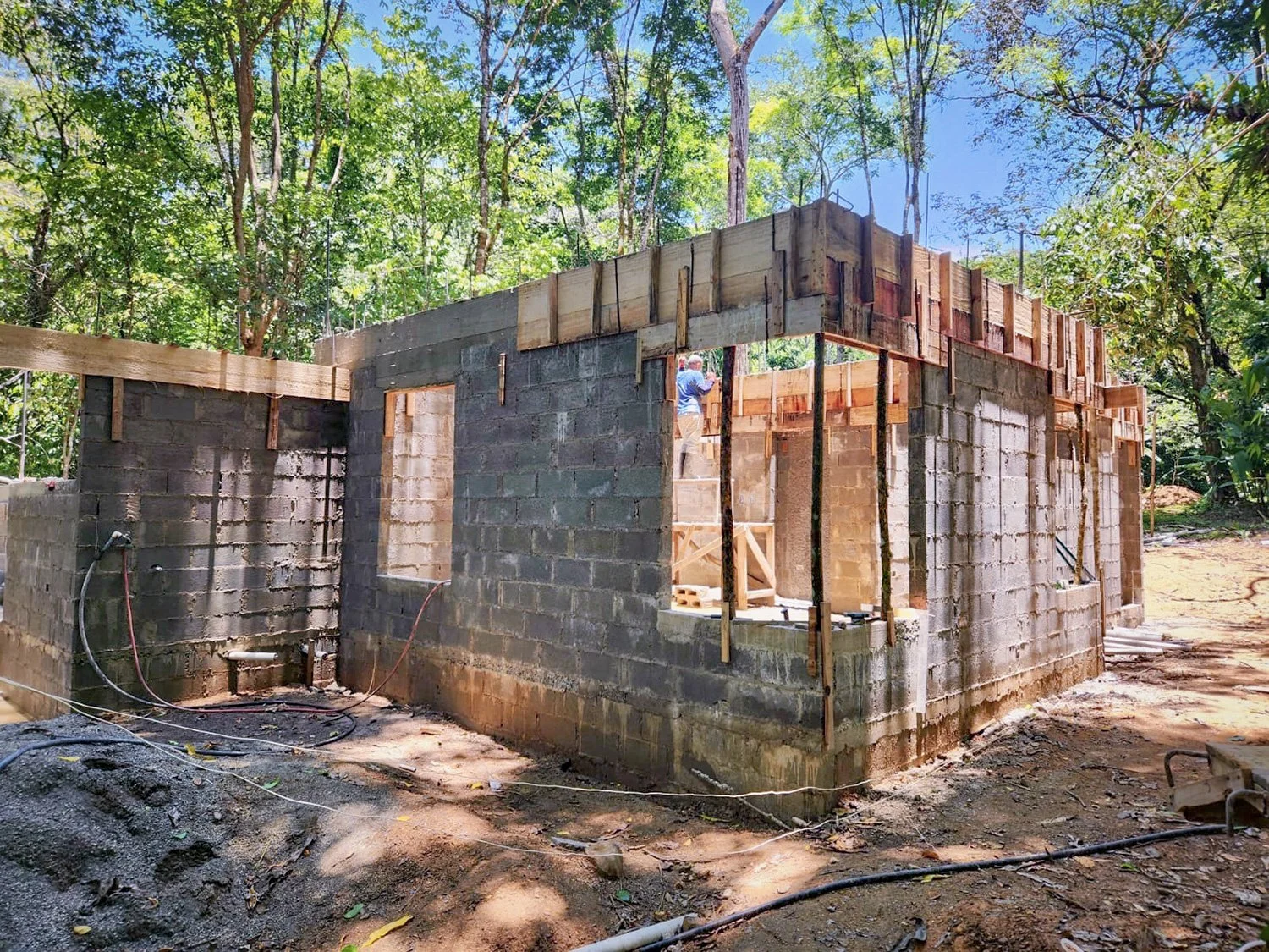 Building Concrete Block Walls & Headers, Bohorica Project, photo 20