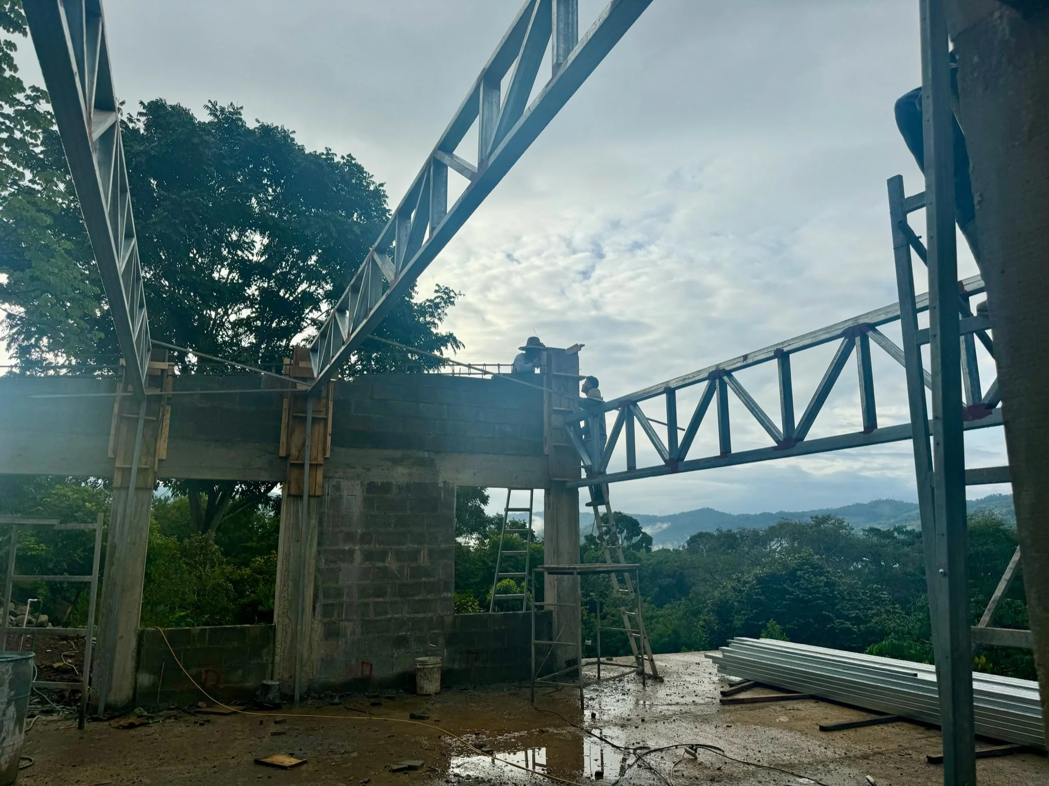 Headers, Columns & Crown Beam Installation - Casa Cavu, photo 10